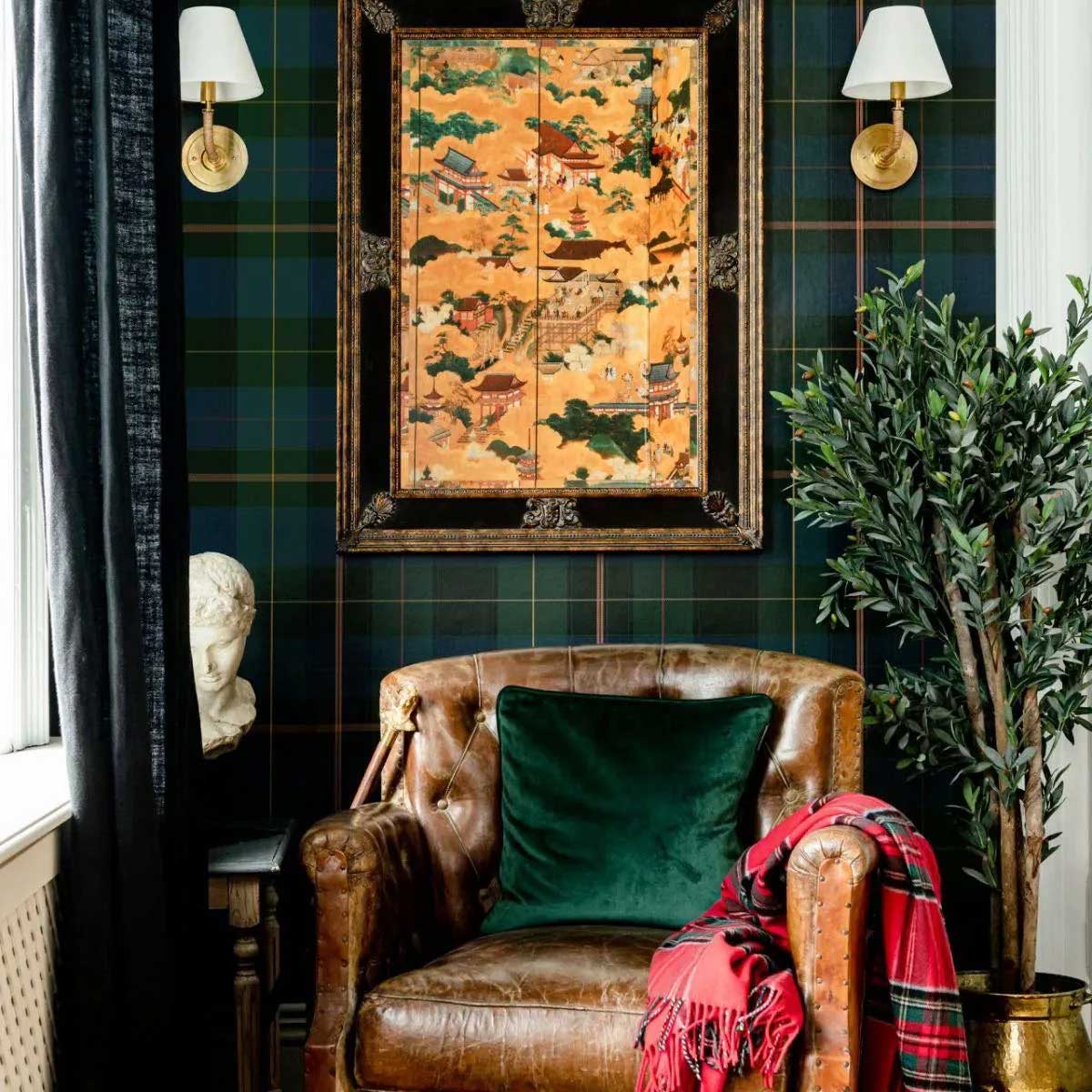 Mind The Gap Wallpaper. Eclectic Luxury Wallpaper Inspired by Culture, Travel and Storytelling