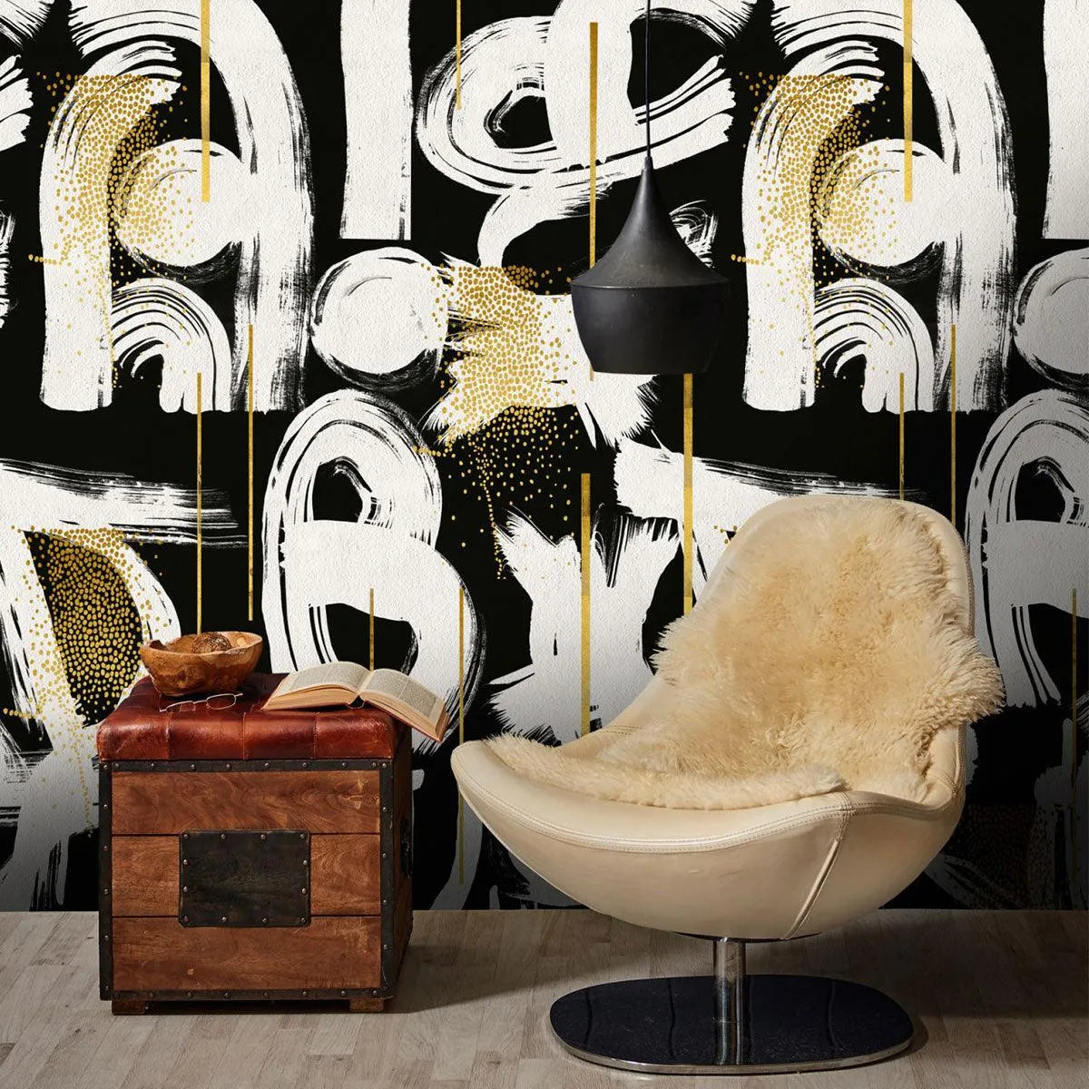 Gestural Abstraction Wallpaper - Mind The Gap