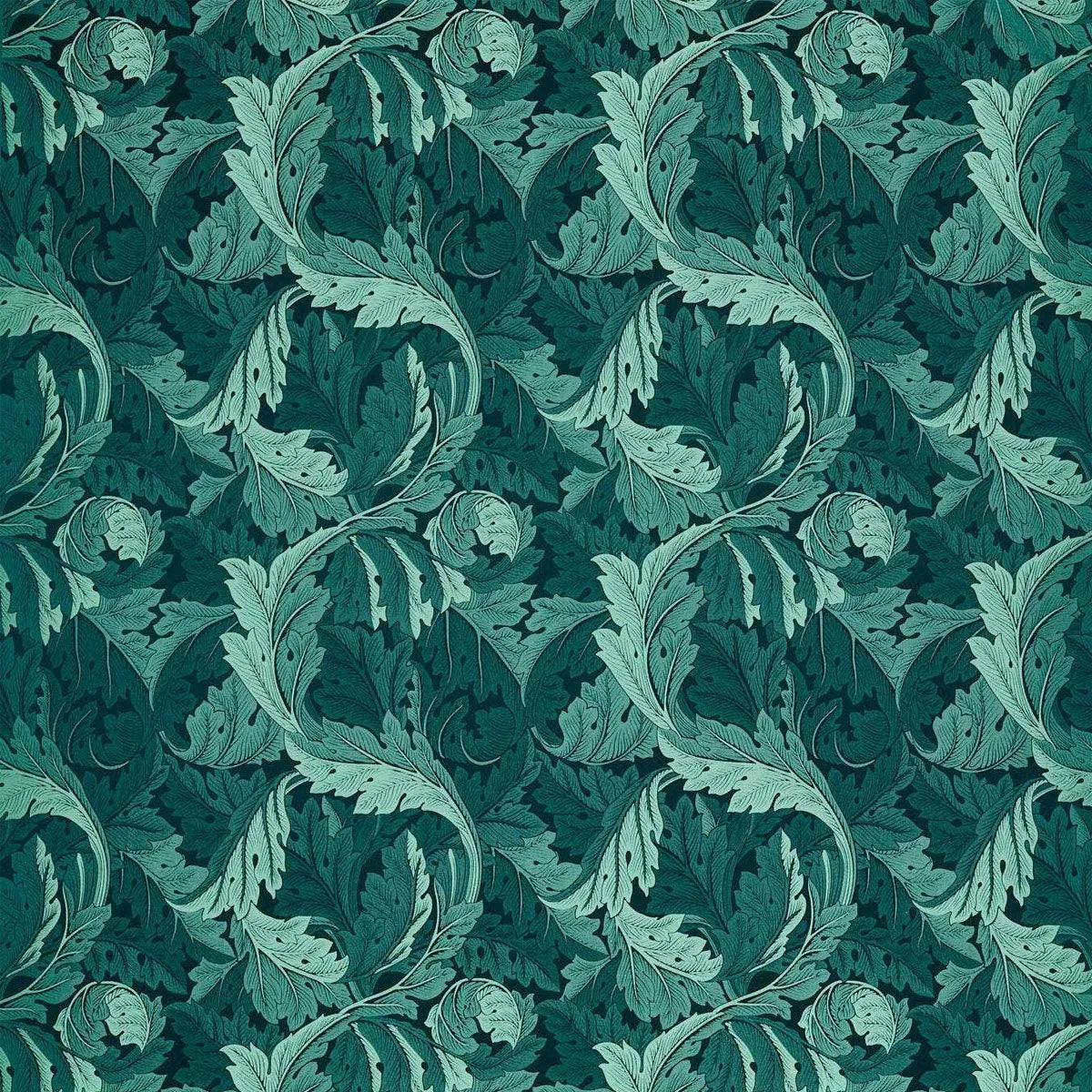 Acanthus Jacquard Fabric - Clarke & Clarke