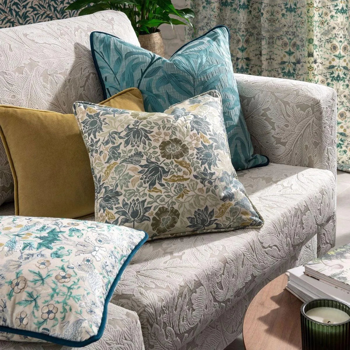 Acanthus Weave Fabric - Clarke & Clarke