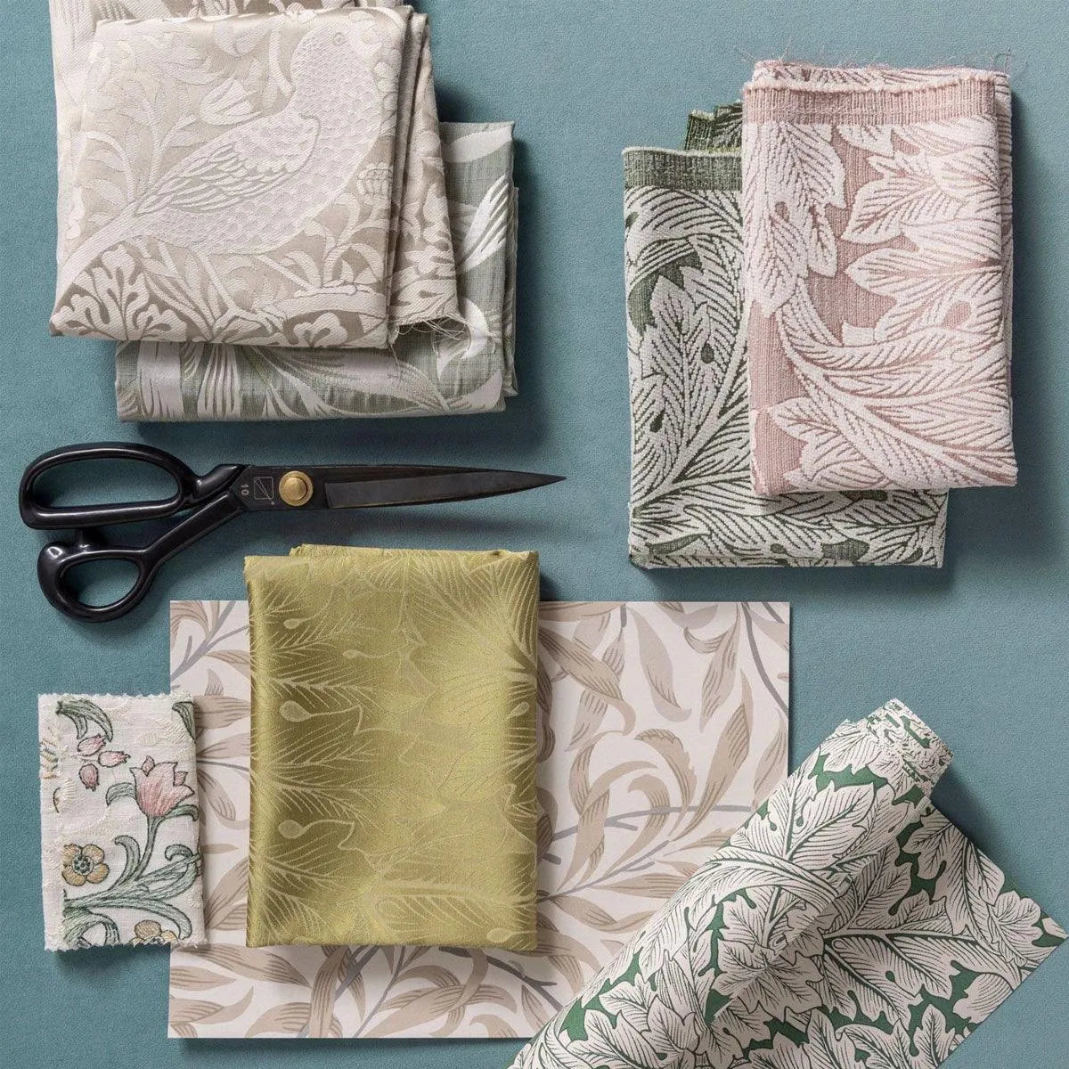 Acanthus Weave Fabric - Clarke & Clarke