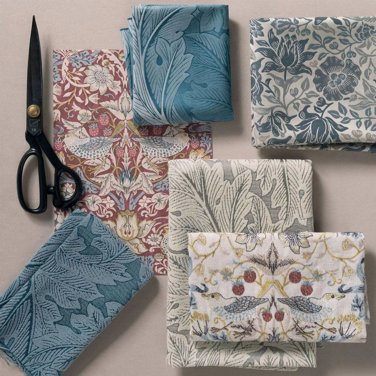 Acanthus Weave Fabric - Clarke & Clarke