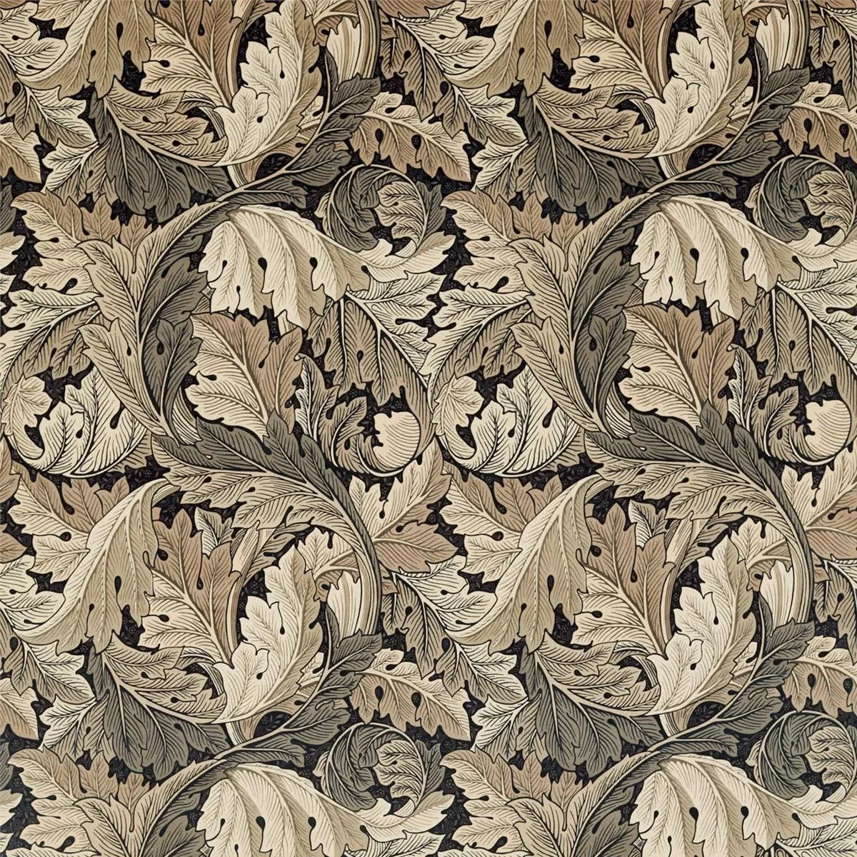 Acanthus Velvet Fabric - Morris & Co