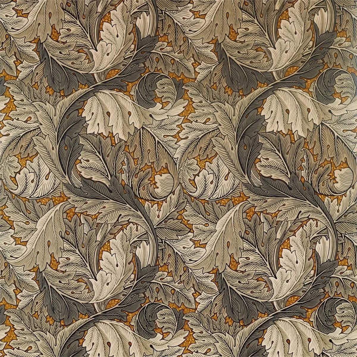 Acanthus Velvet Fabric - Morris & Co