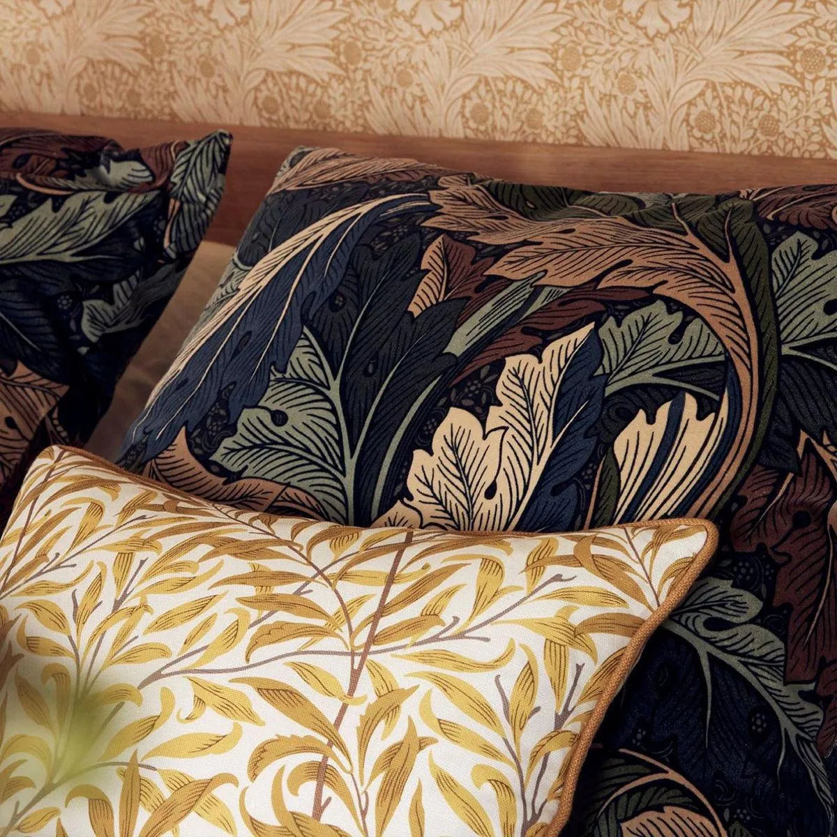 Acanthus Velvet Fabric - Morris & Co