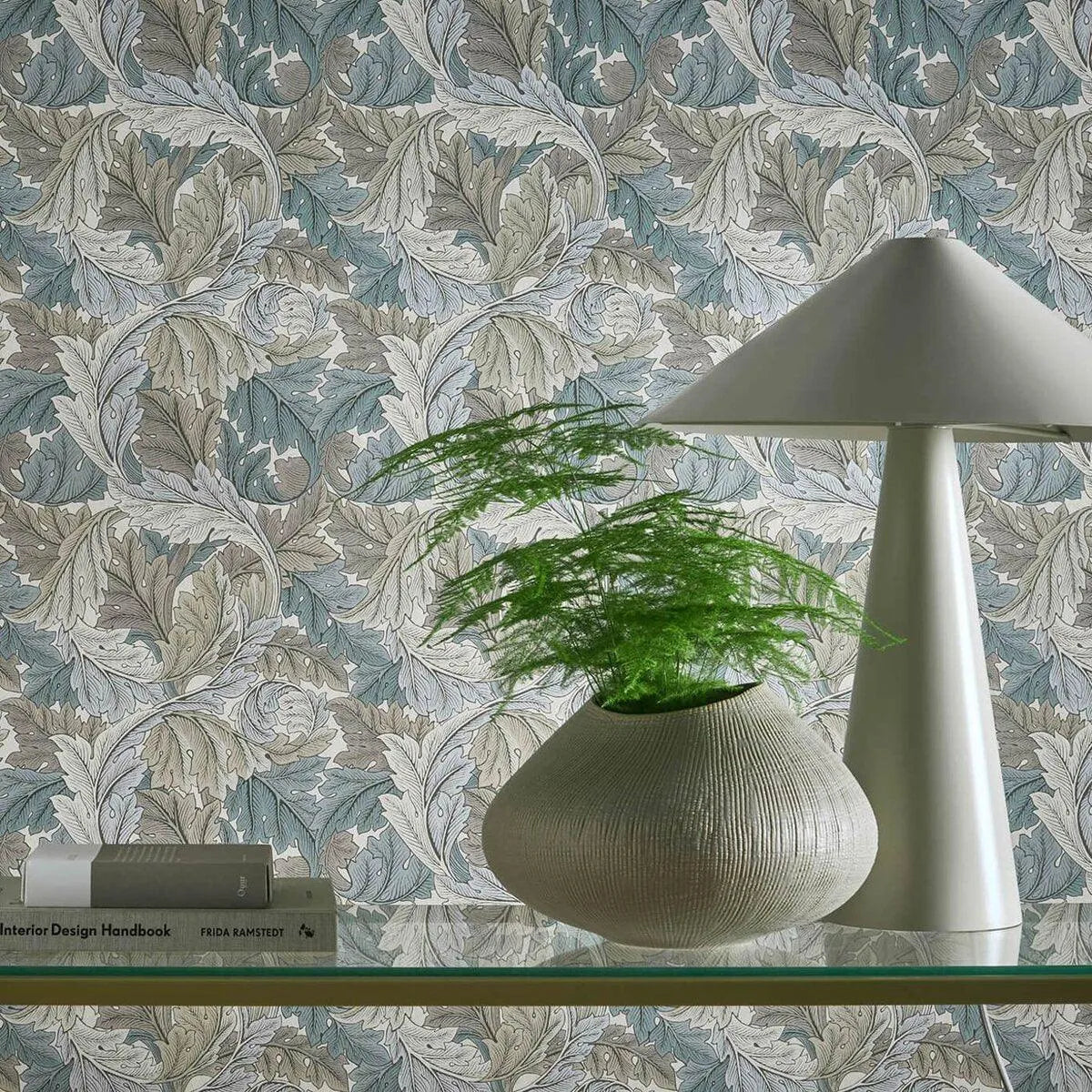 Acanthus Wallpaper - Clarke & Clarke