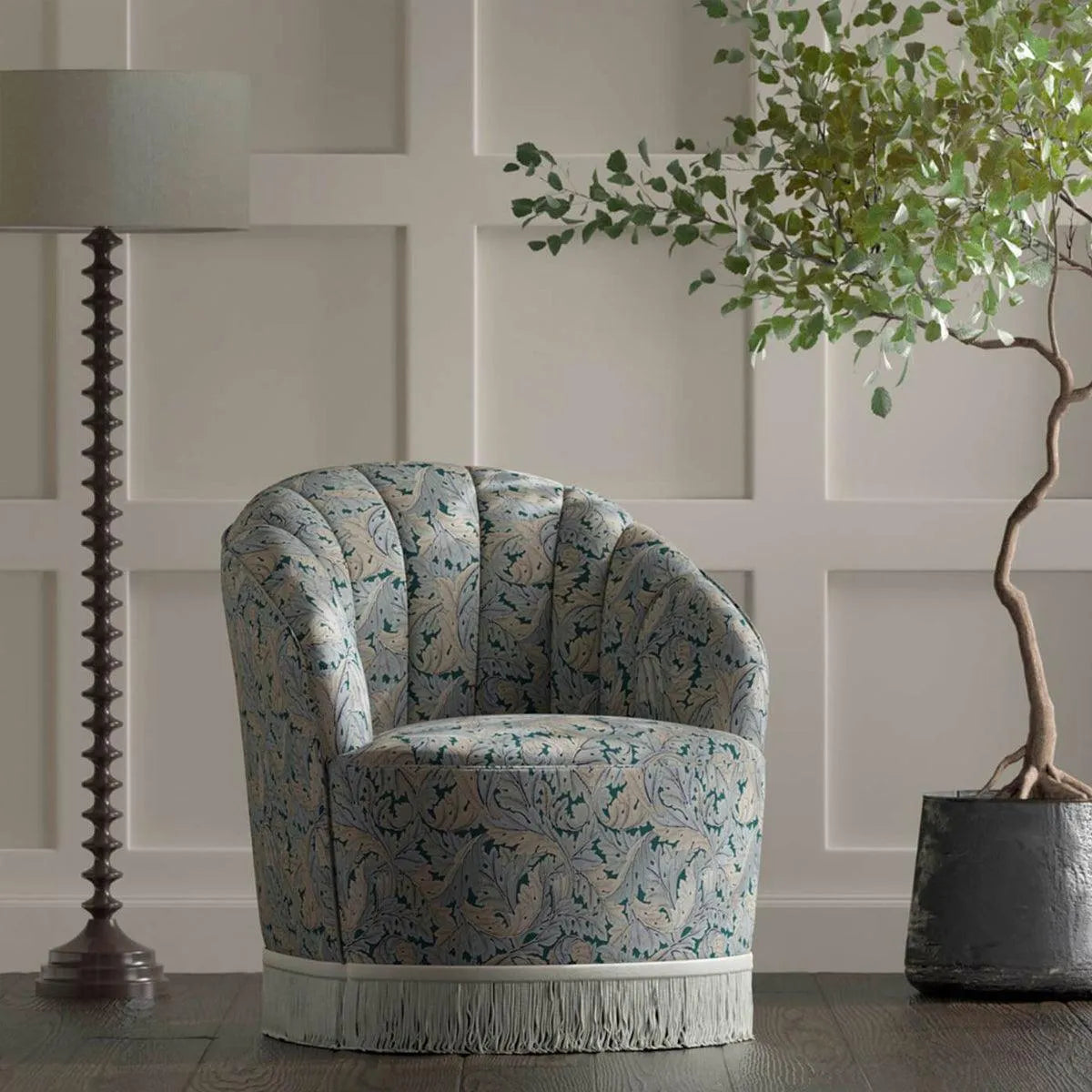 Acanthus Fabric - Clarke & Clarke