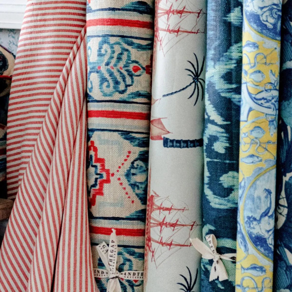 Aegean Taupe Fabric - Mind The Gap