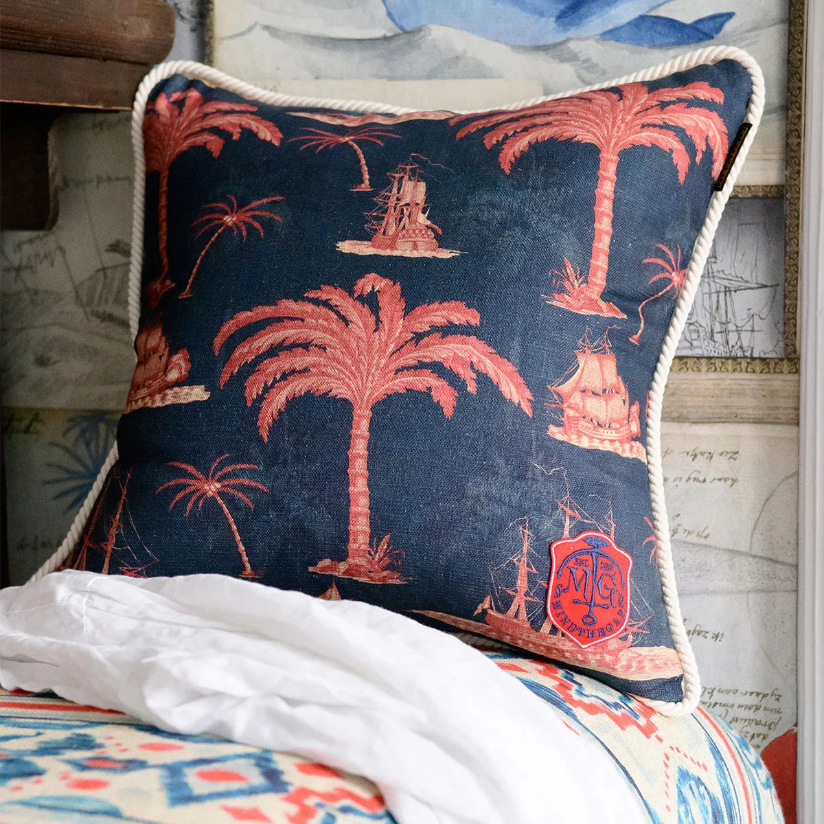 Aegean Cushion - Mind The Gap