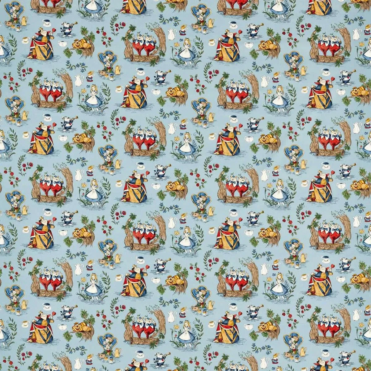 Alice In Wonderland Fabric - Sanderson X Disney