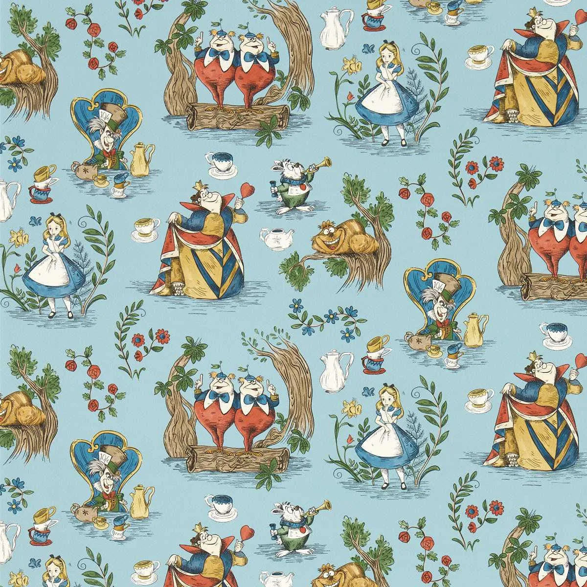 Alice In Wonderland Wallpaper - Sanderson X Disney