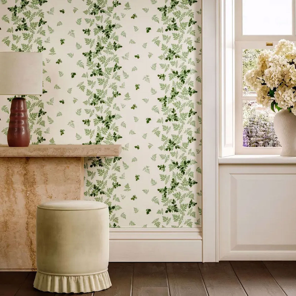 Alice's Fern Wallpaper - Sanderson