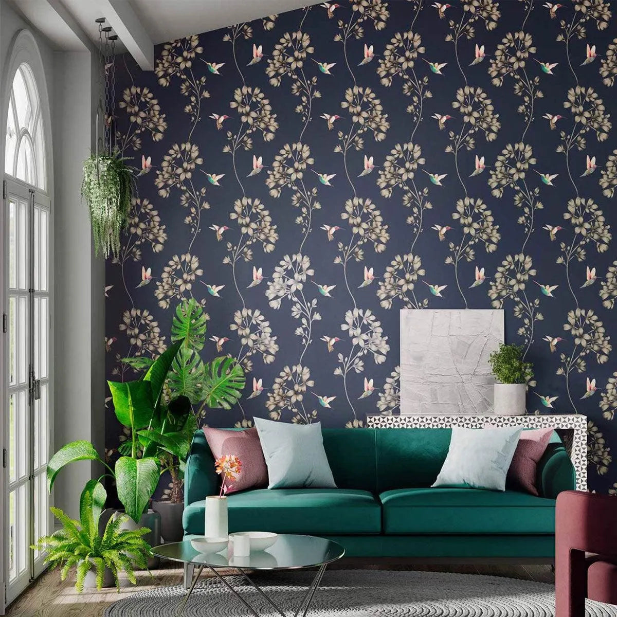 Amazilia Wallpaper - Harlequin