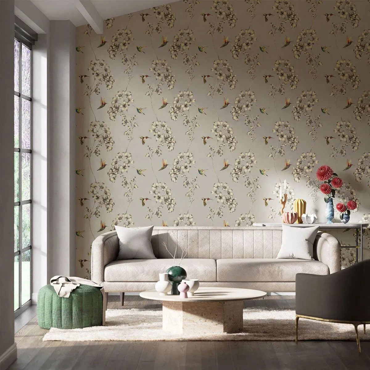 Amazilia Wallpaper - Harlequin