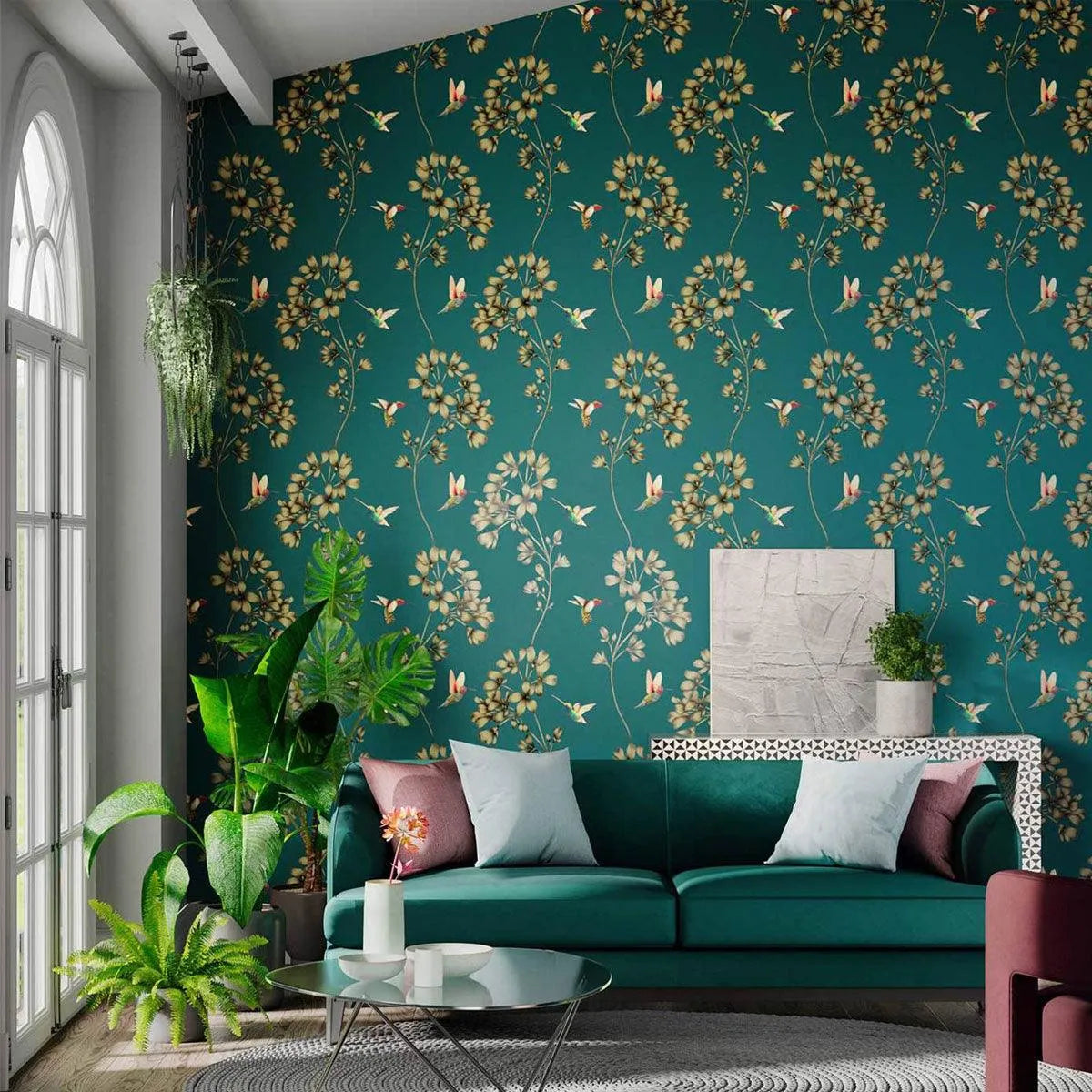 Amazilia Wallpaper - Harlequin