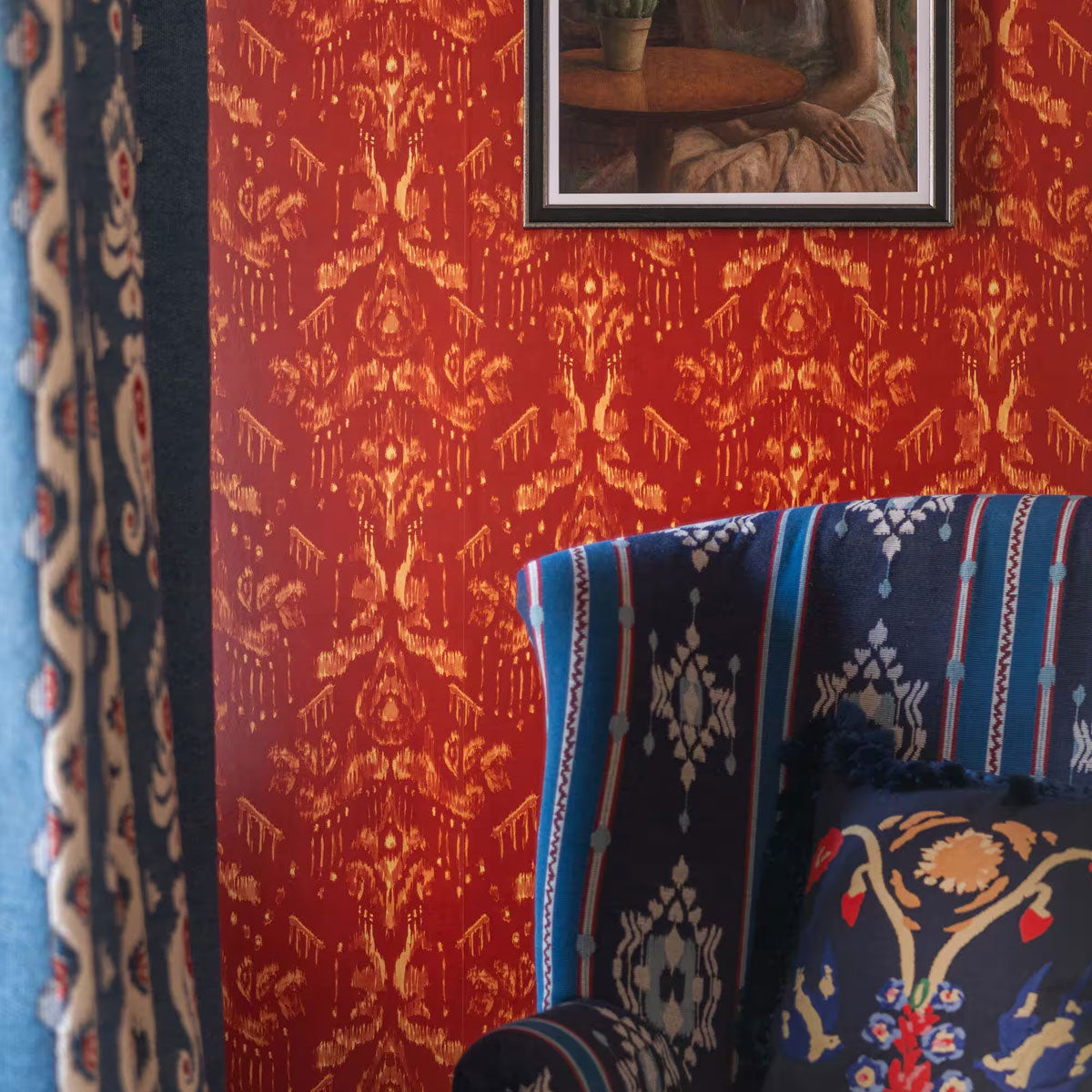 Ancestral Ikat Wallpaper - Mind The Gap