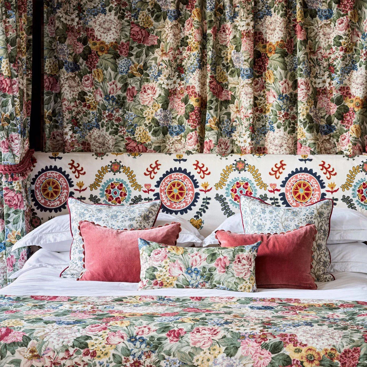 Annabel's Suzani Fabric - Sanderson