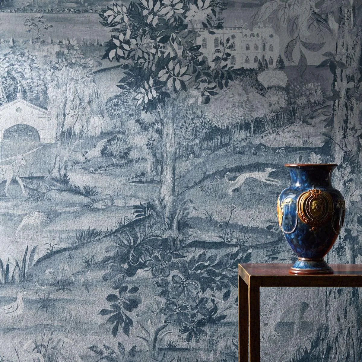 Arcadian Thames Wallpaper - Zoffany