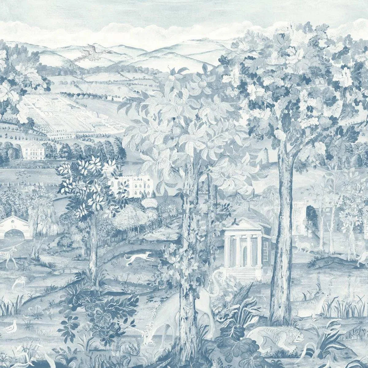 Arcadian Thames Wallpaper - Zoffany