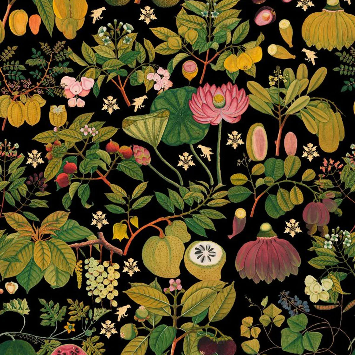 Asian Fruits and Flowers Wallpaper - Mind The Gap