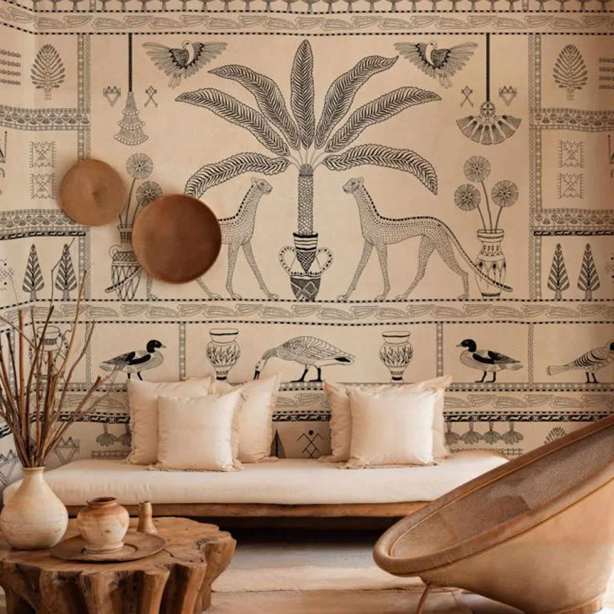 Asni Valley Mural Wallpaper - Coordonne