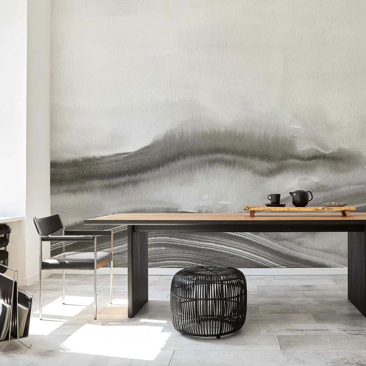 Atmospheric Haze Mural Wallpaper - Coordonne