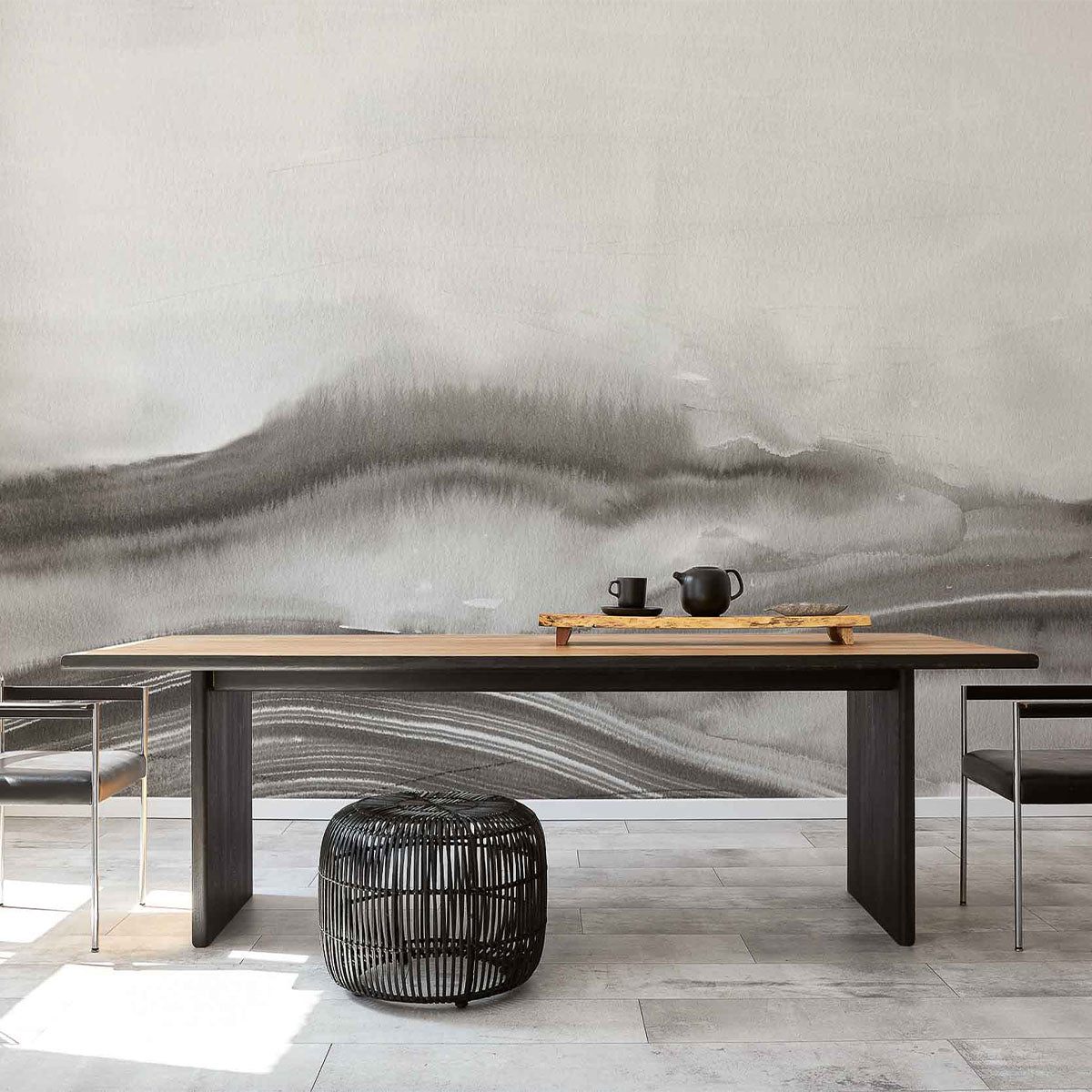 Atmospheric Haze Mural Wallpaper - Coordonne