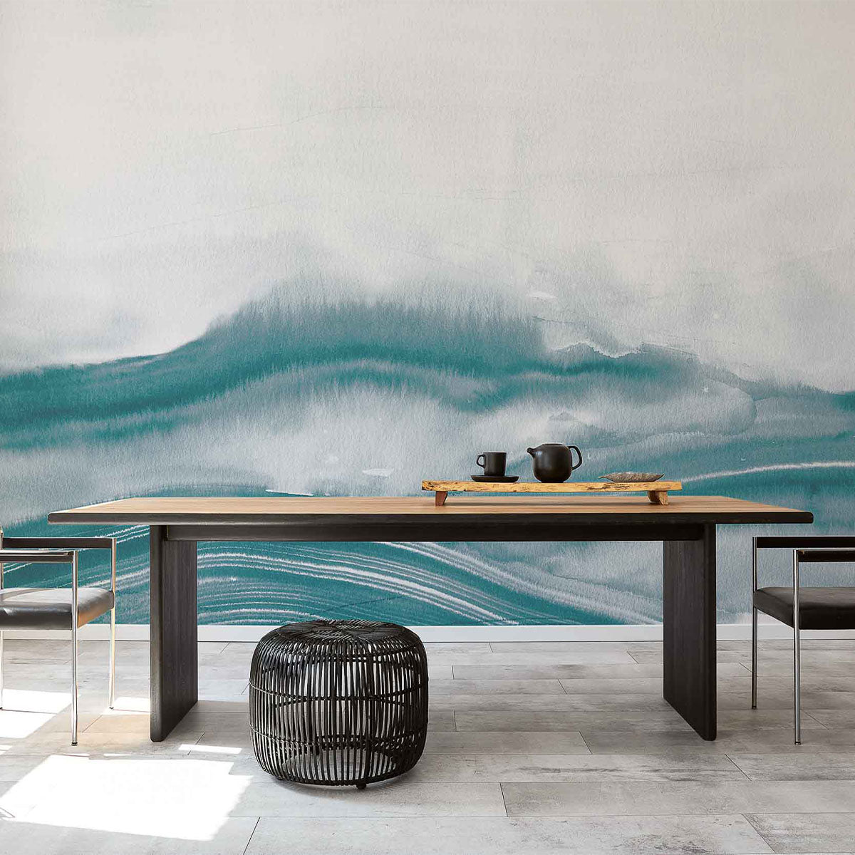 Atmospheric Haze Mural Wallpaper - Coordonne