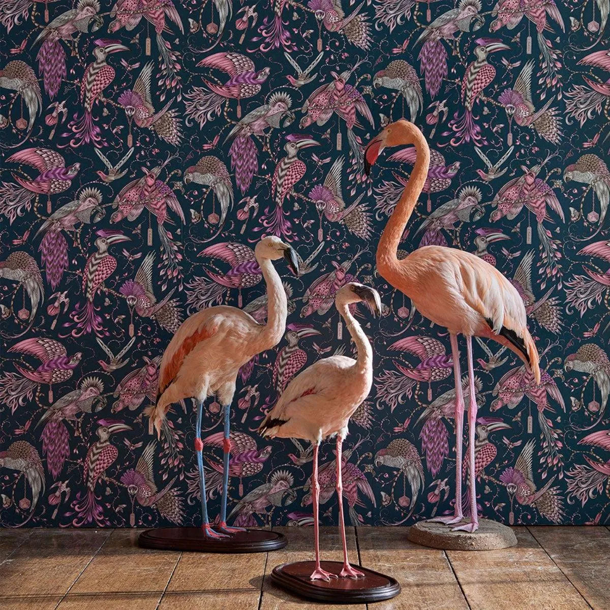 Audubon Wallpaper - Clarke & Clarke X Emma Shipley
