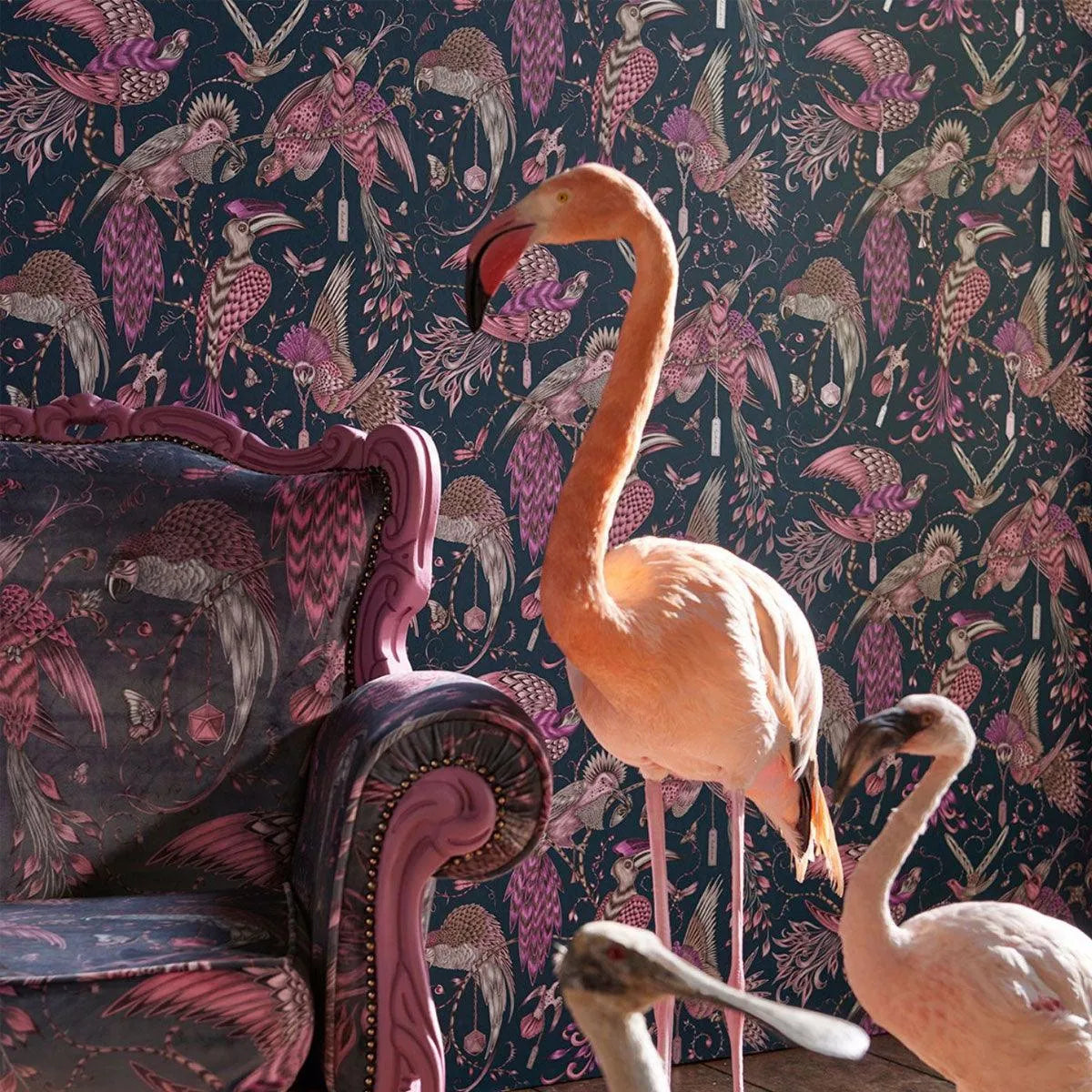 Audubon Wallpaper - Clarke & Clarke X Emma Shipley