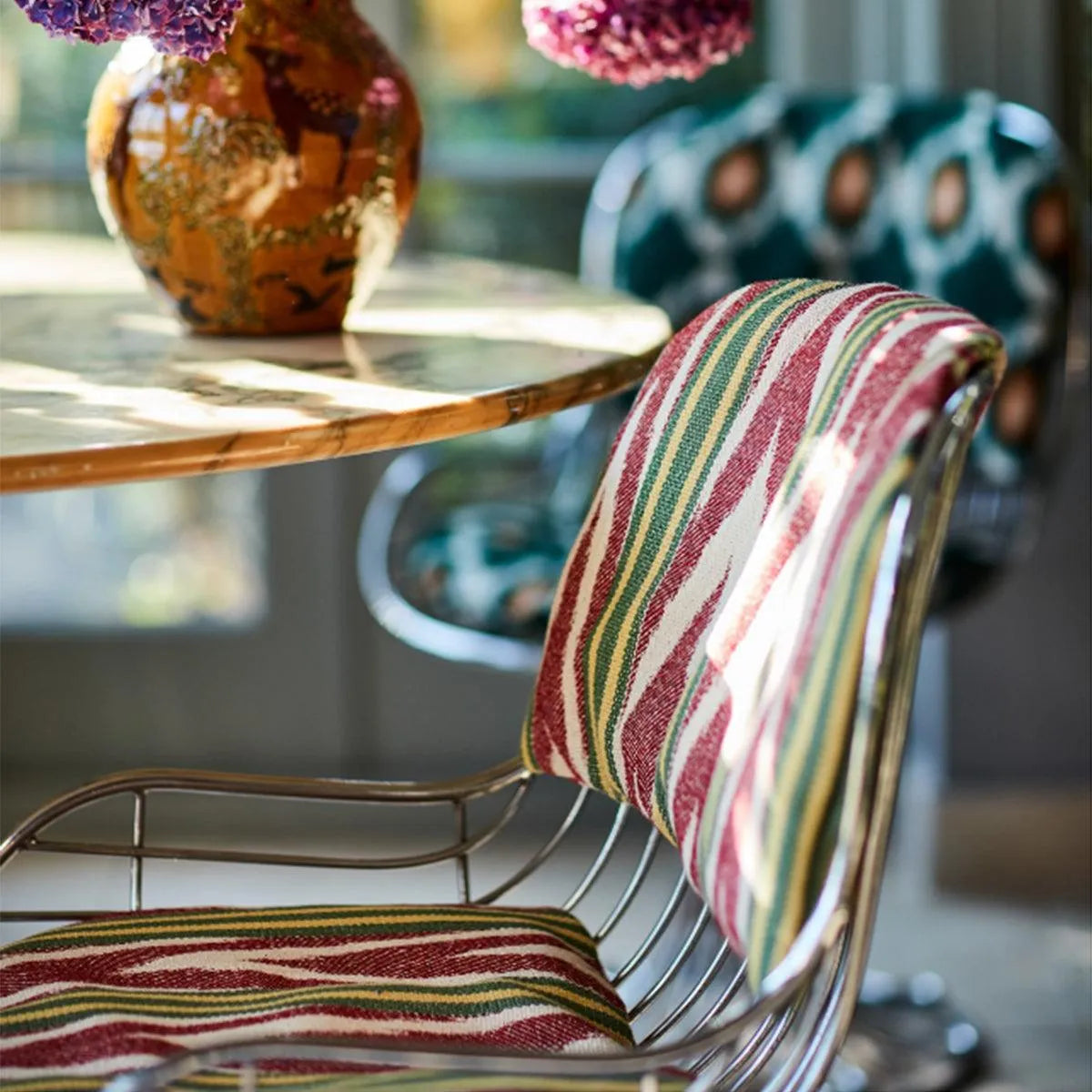 Bakhmal Ikat Woven Fabric - Mind The Gap