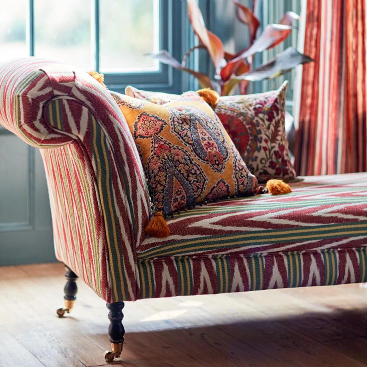 Bakhmal Ikat Woven Fabric - Mind The Gap