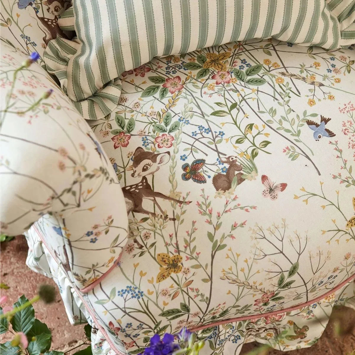 Bambi Fabric - Sanderson X Disney