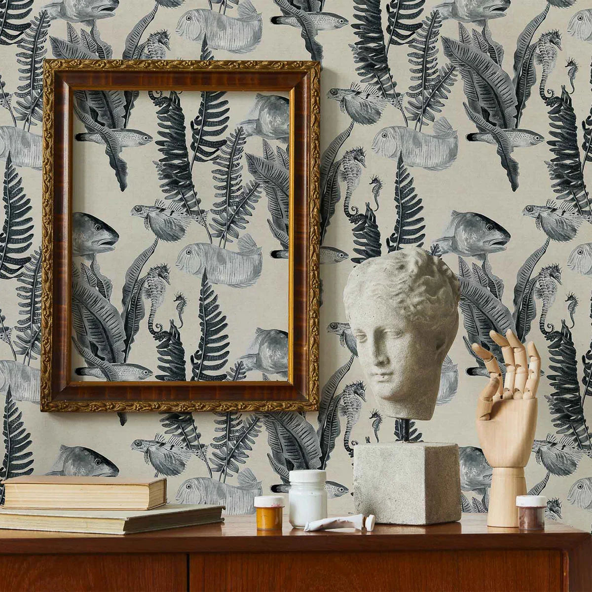 Bank of Fish Wallpaper - Coordonne