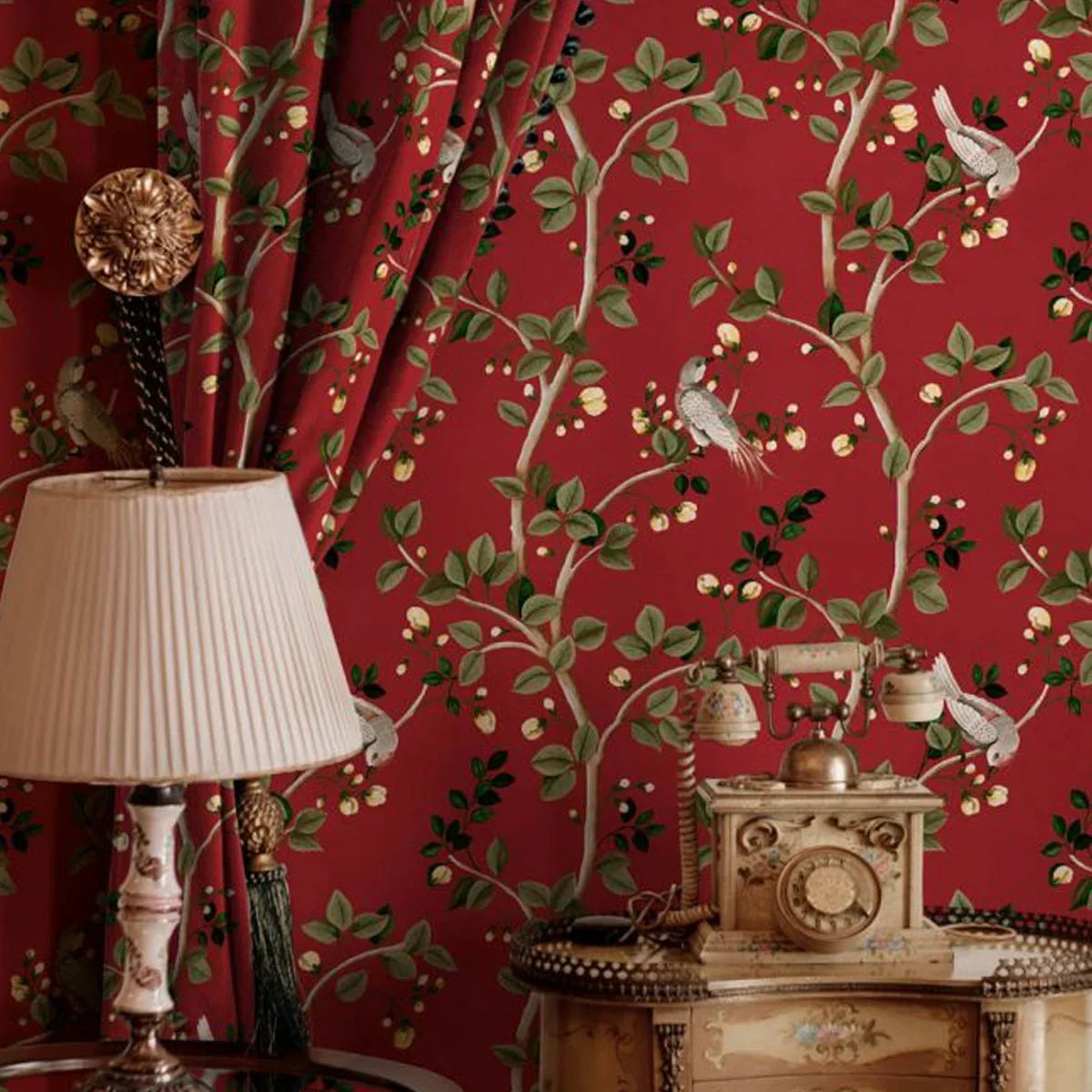 Birds Prosperity Wallpaper - Coordonne