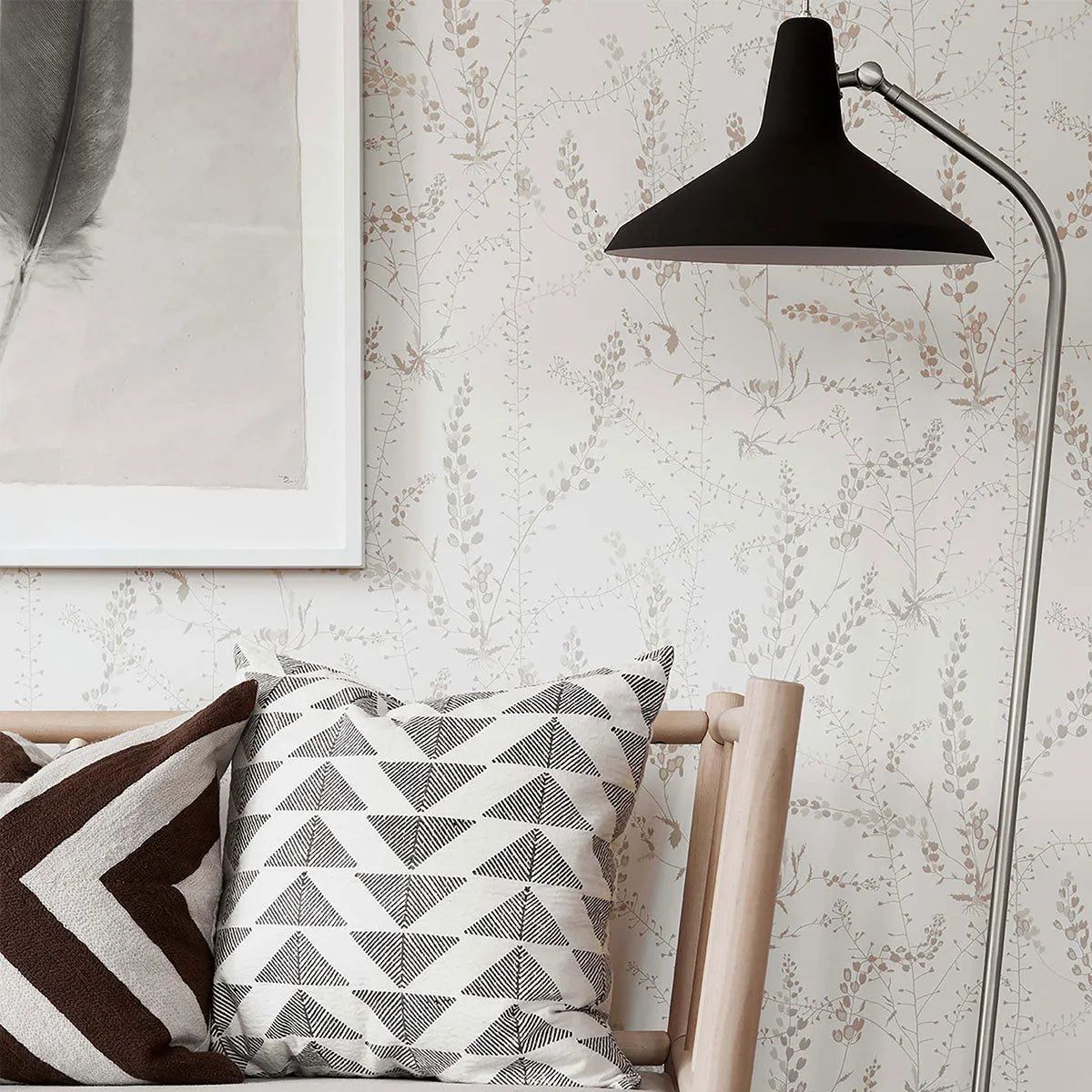 Arne Jacobsen Bladranker Wallpaper - Borastapeter