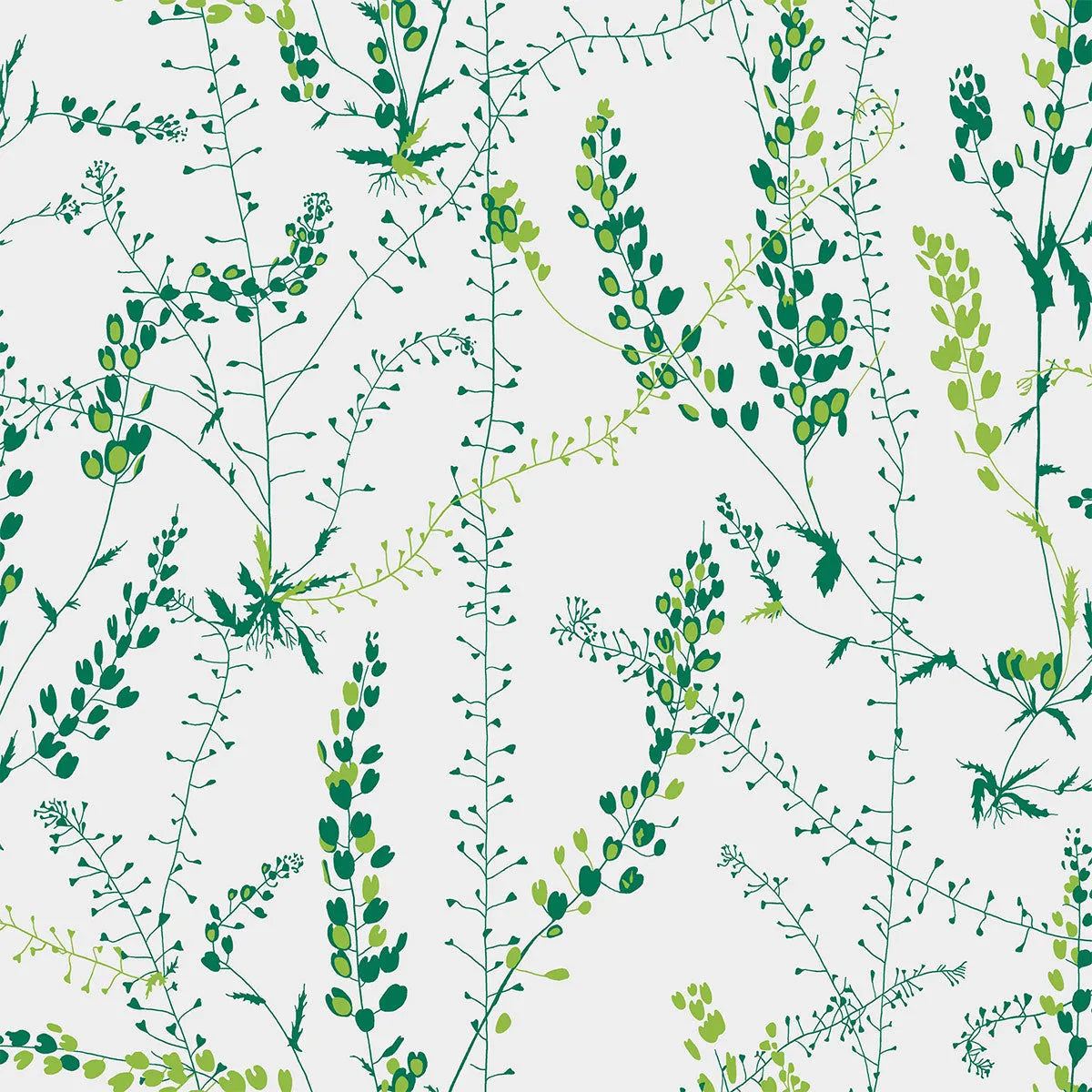 Arne Jacobsen Bladranker Wallpaper - Borastapeter