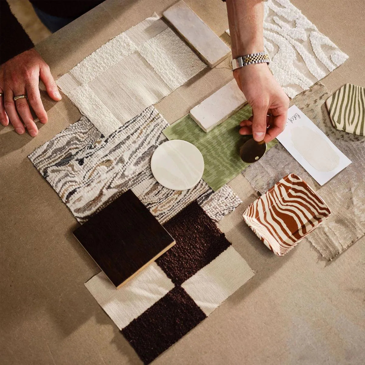Blenets Check Fabric - Harlequin X Henry Holland