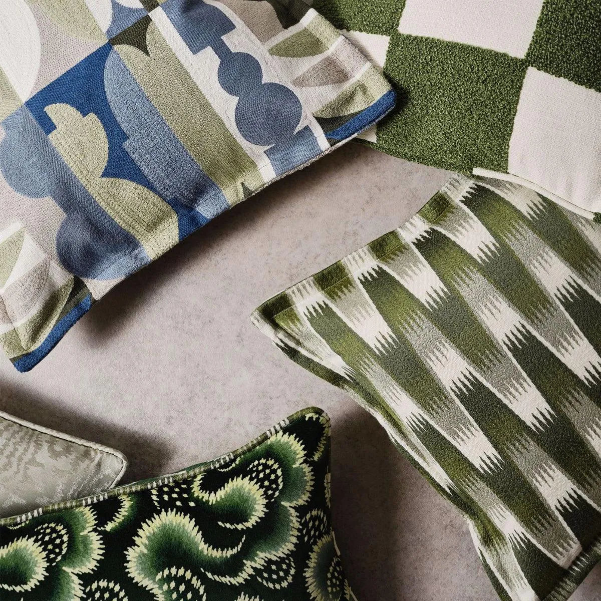 Blenets Check Fabric - Harlequin X Henry Holland