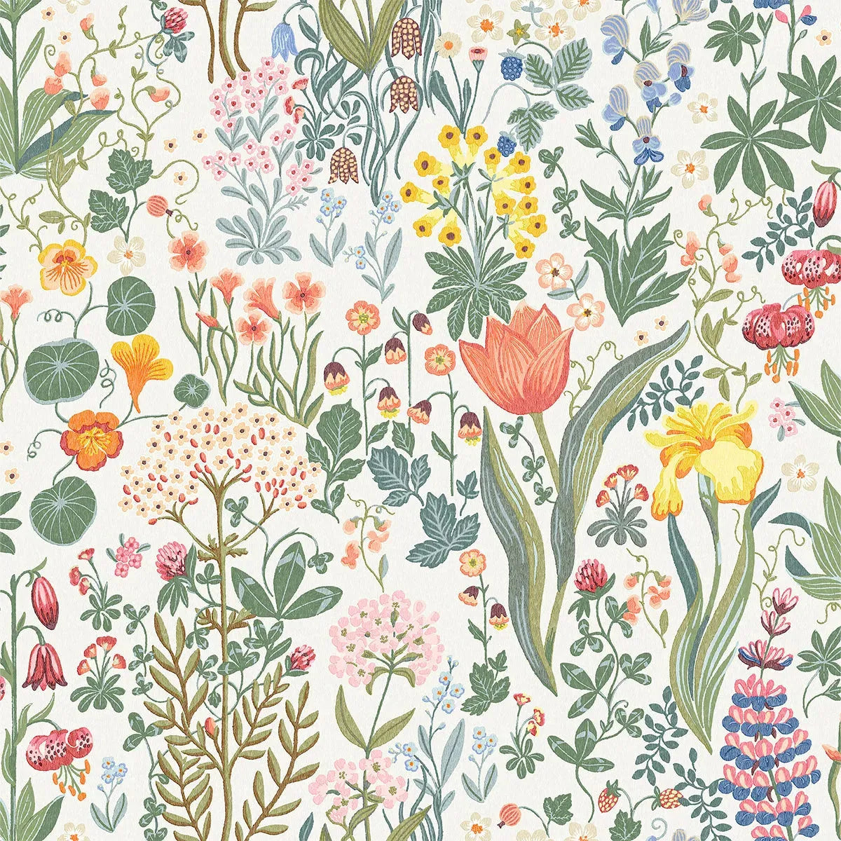 Blomsterhav Wallpaper - Borastapeter