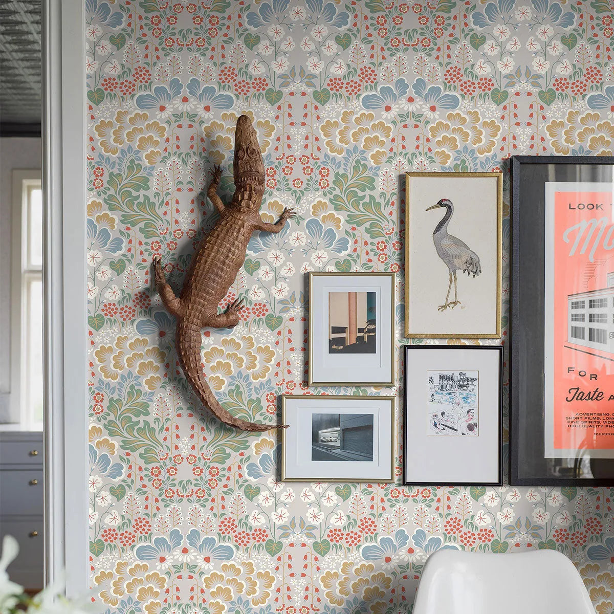 Hanna Werning Blomstervall Wallpaper - Borastapeter