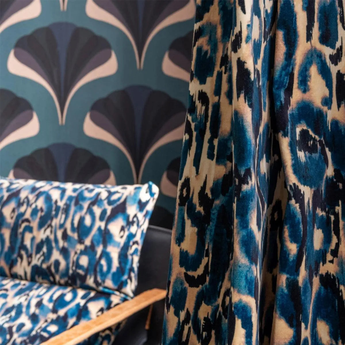 Blu Selvaggio Fabric - Mind The Gap