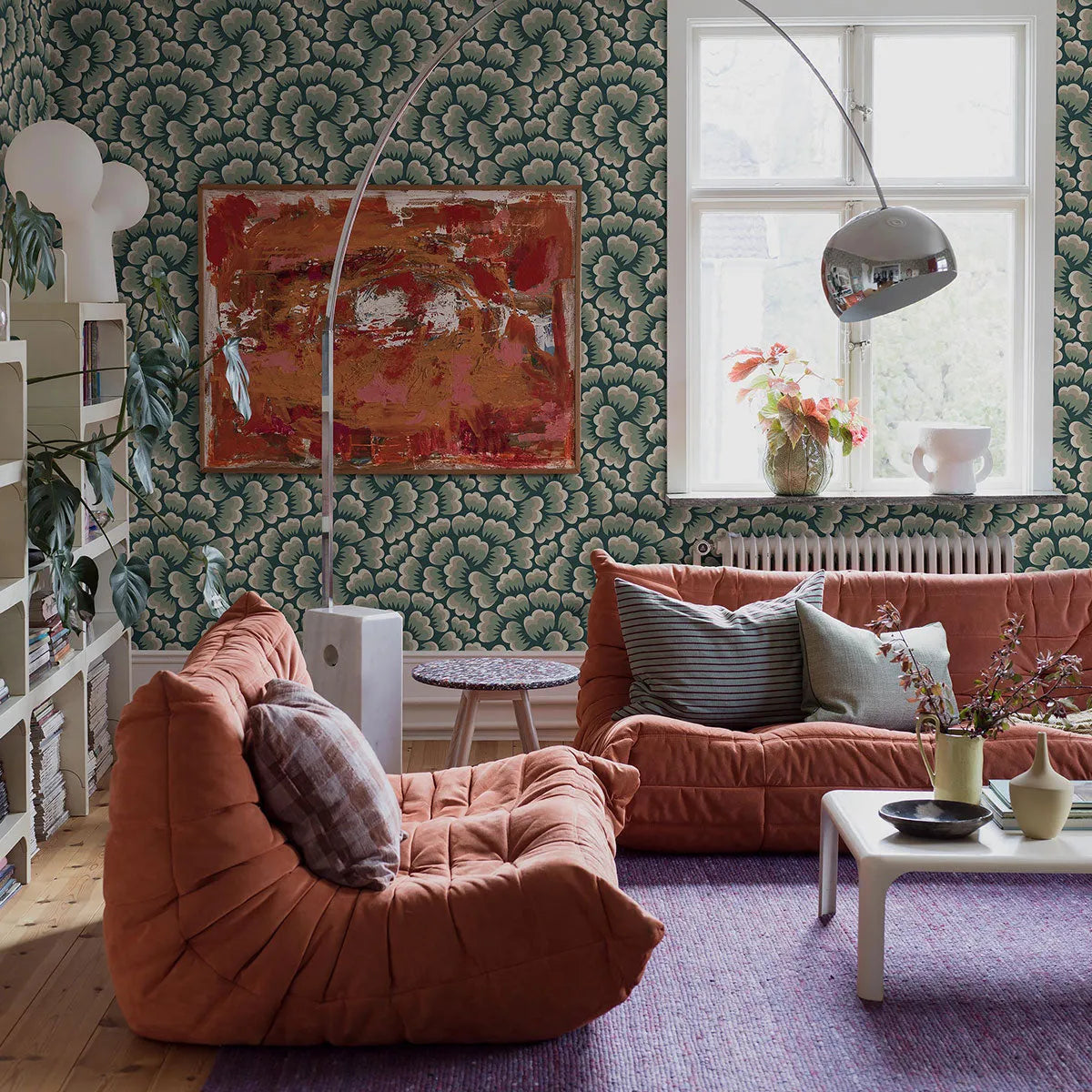 Hanna Werning Bom Bom Wallpaper - Borastapeter