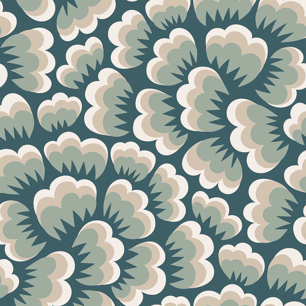 Hanna Werning Bom Bom Wallpaper - Borastapeter