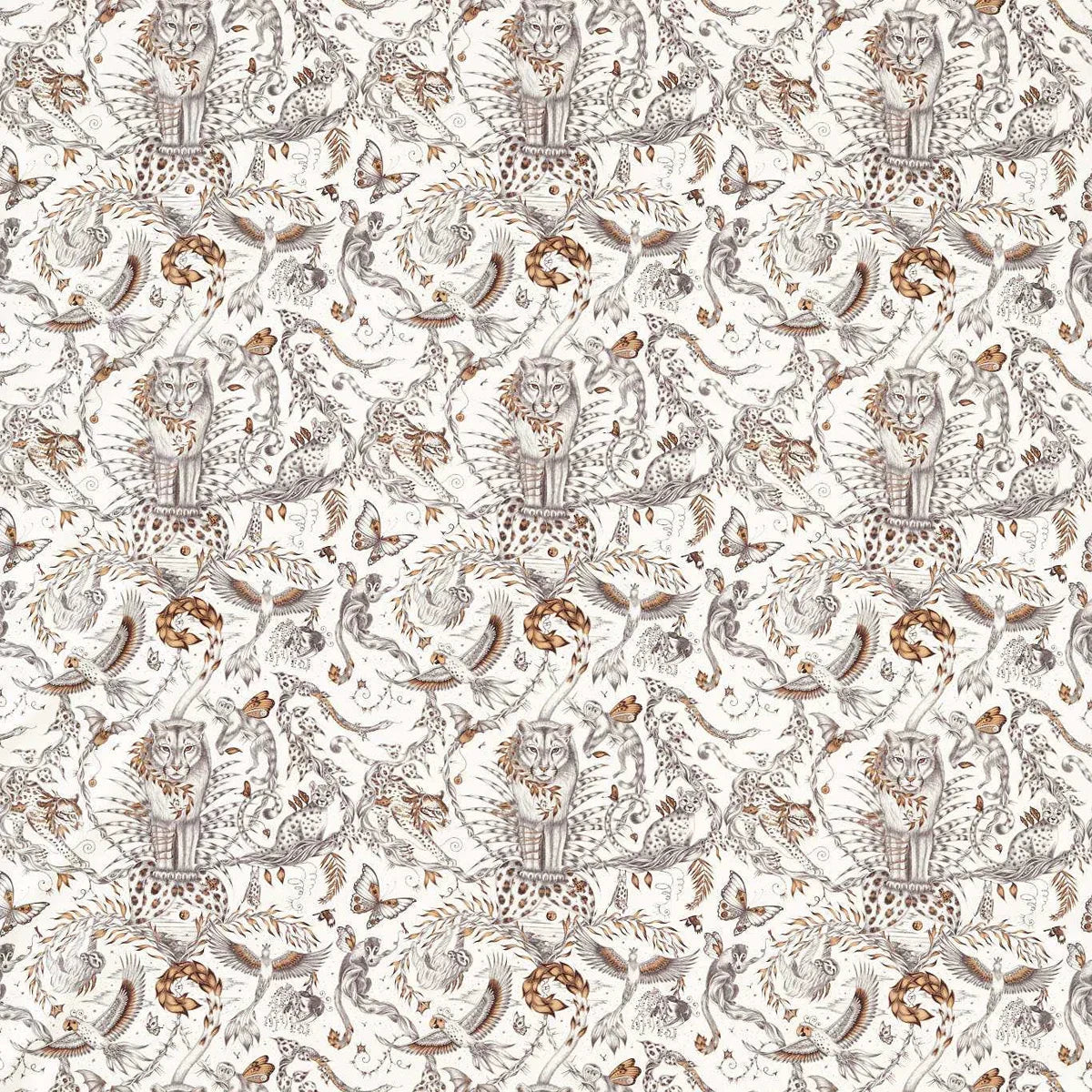Bosque Dreams Fabric - Clarke & Clarke X Emma Shipley