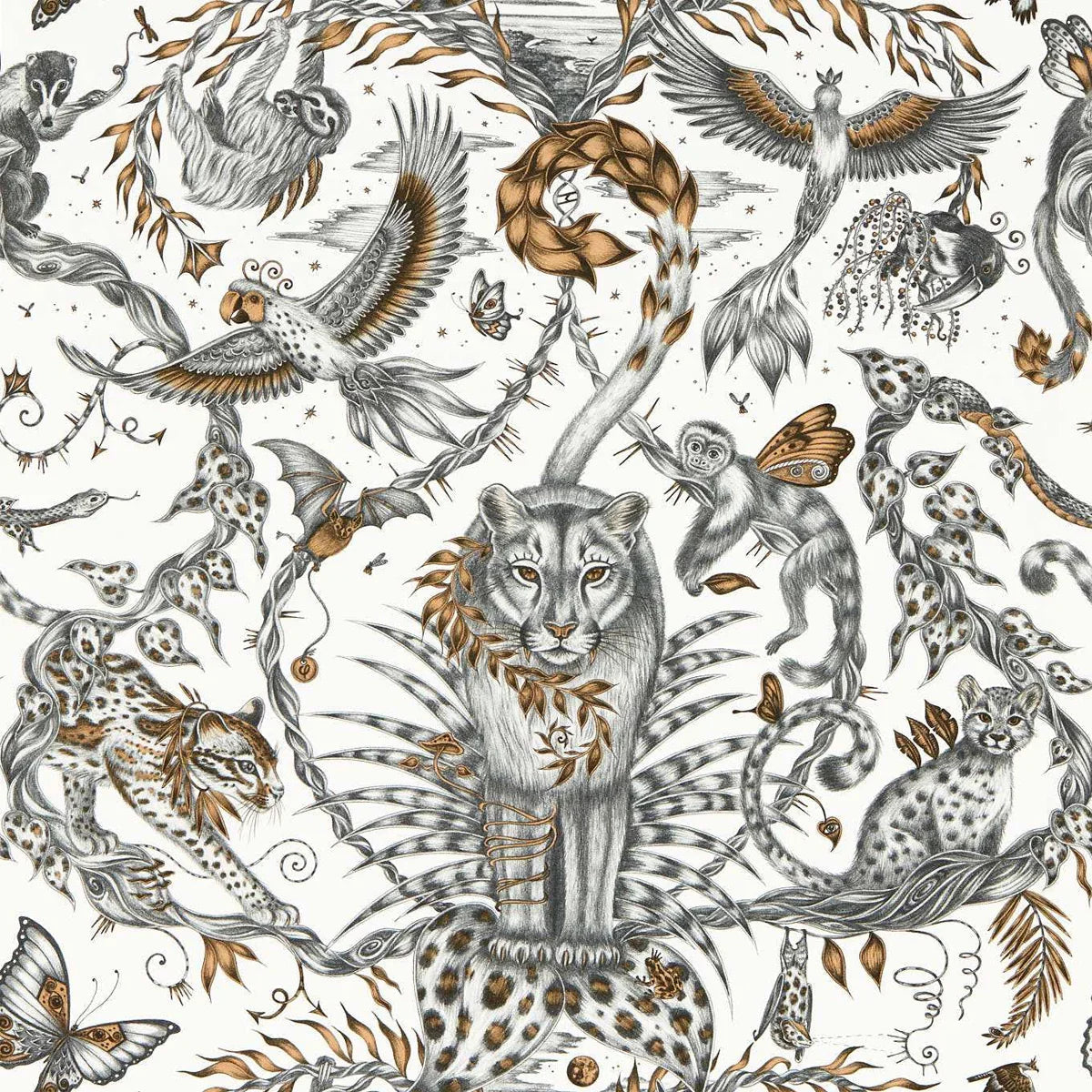 Bosque Wallpaper - Clarke & Clarke X Emma Shipley