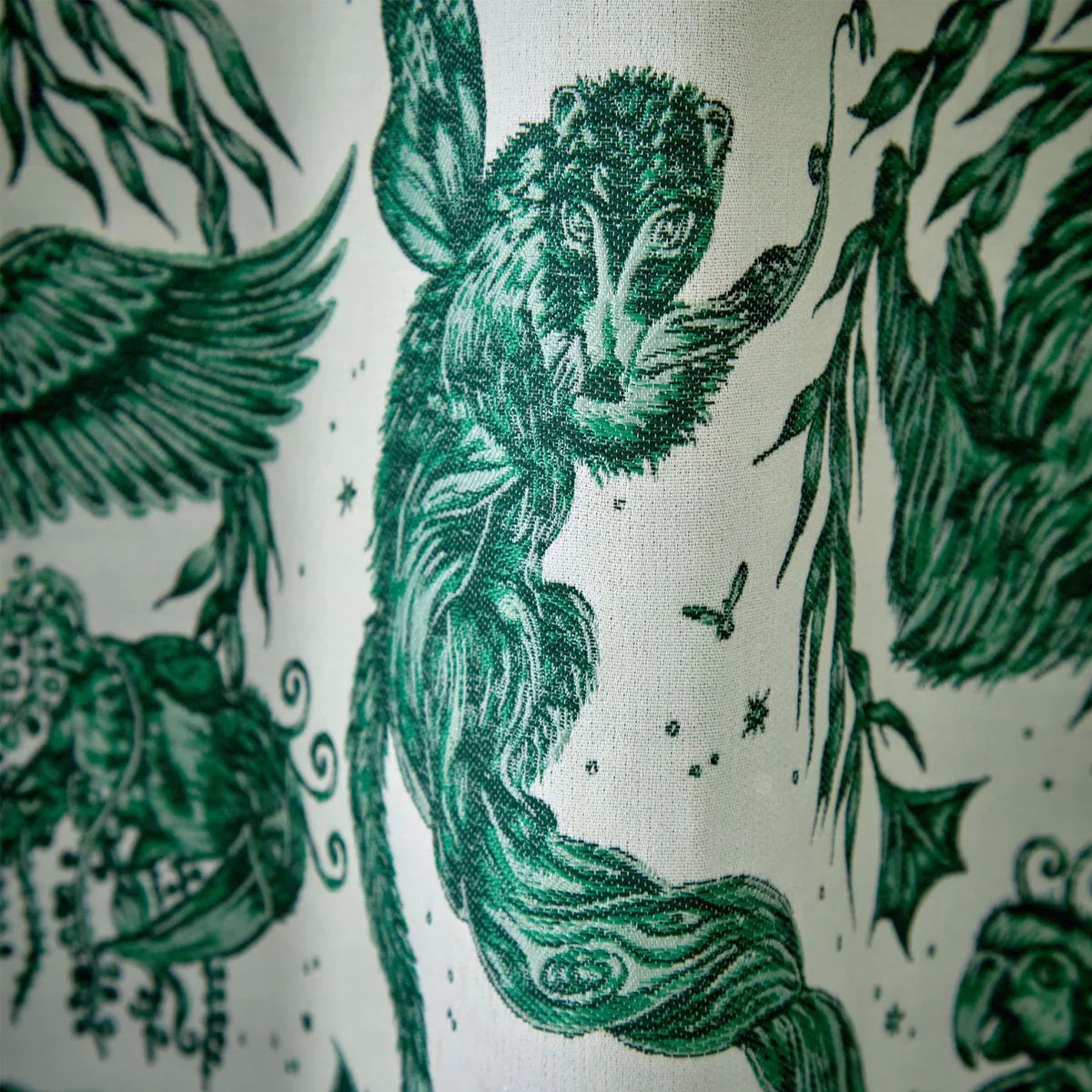 Bosque Dreams Jacquard Fabric - Clarke & Clarke X Emma Shipley