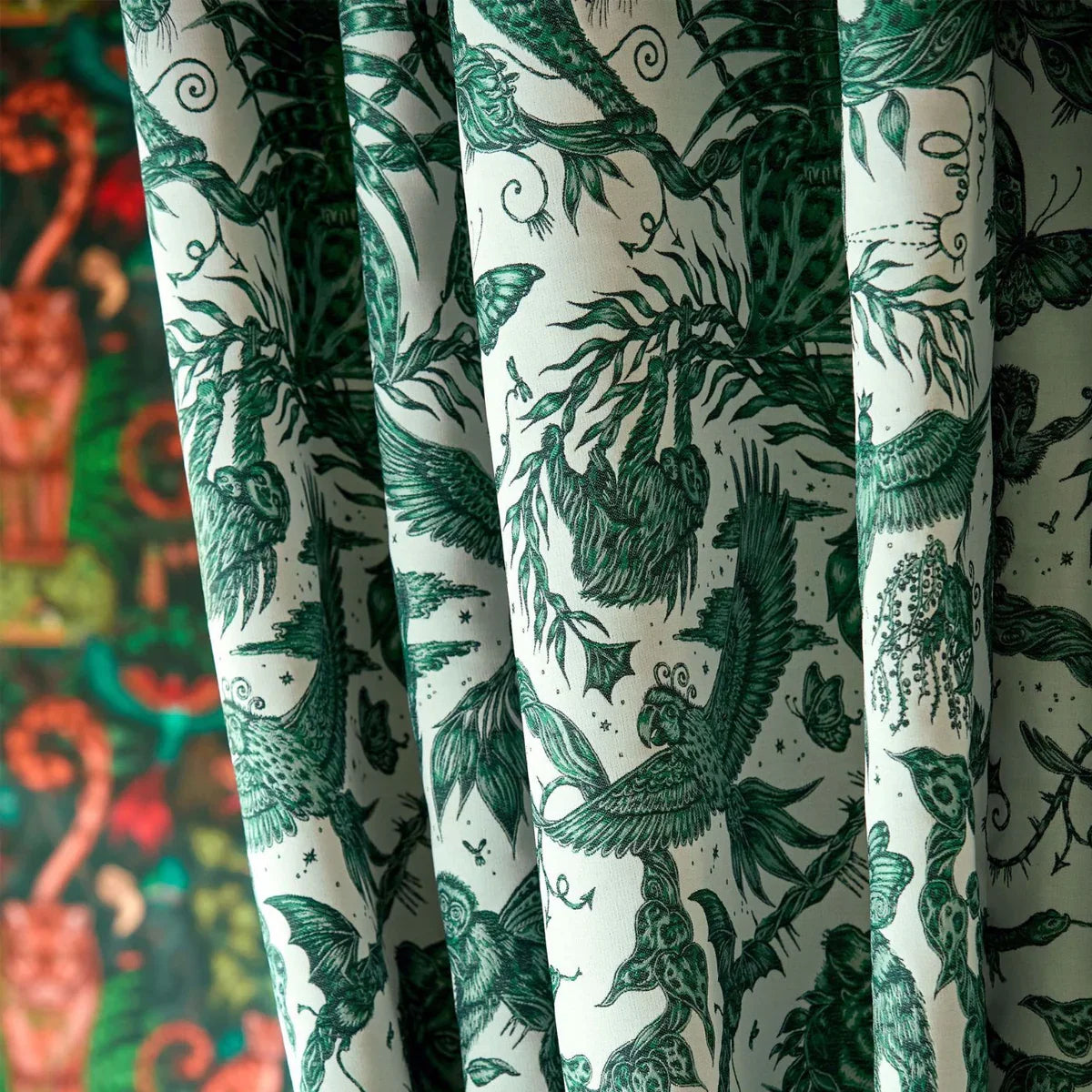 Bosque Dreams Jacquard Fabric - Clarke & Clarke X Emma Shipley