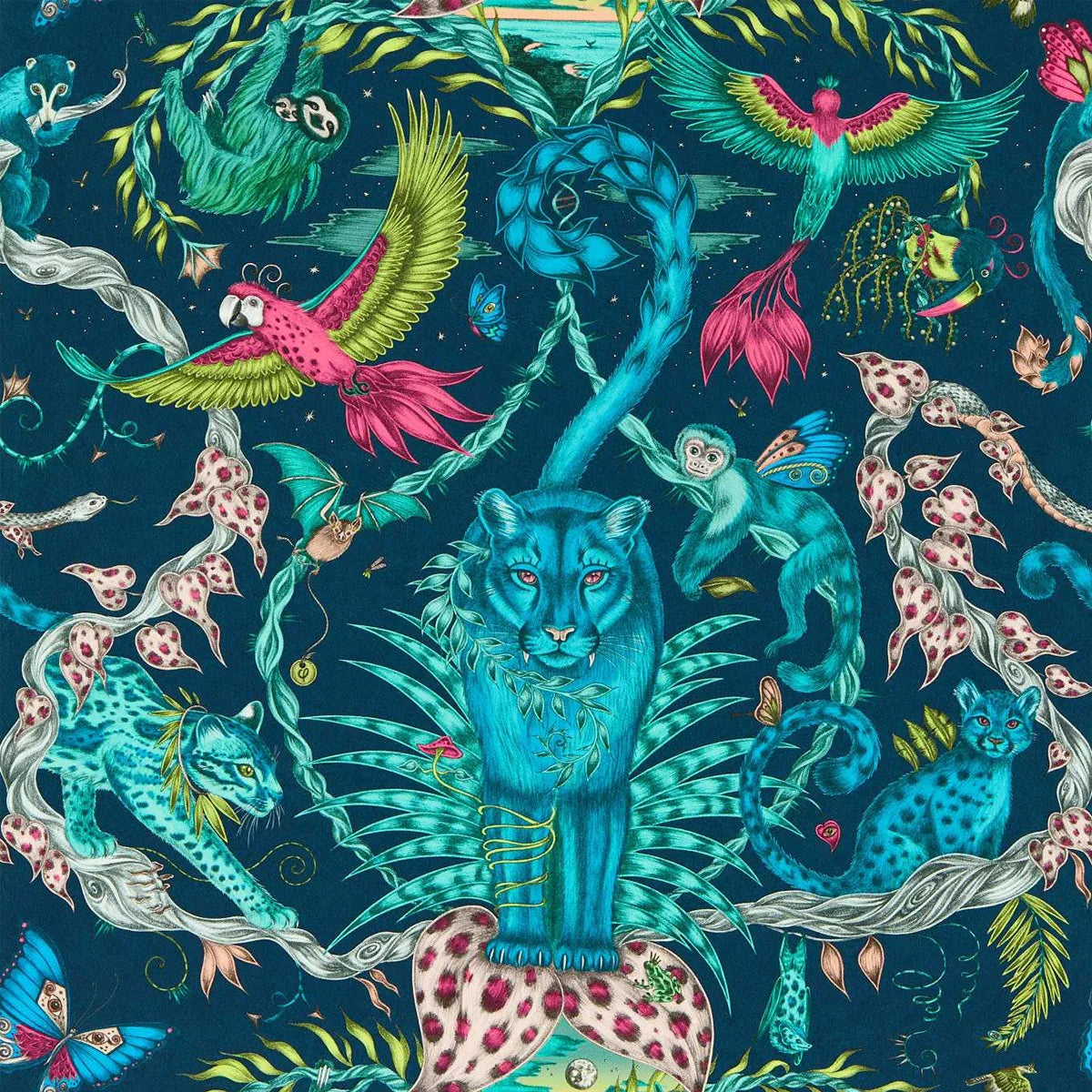 Bosque Wallpaper - Clarke & Clarke X Emma Shipley