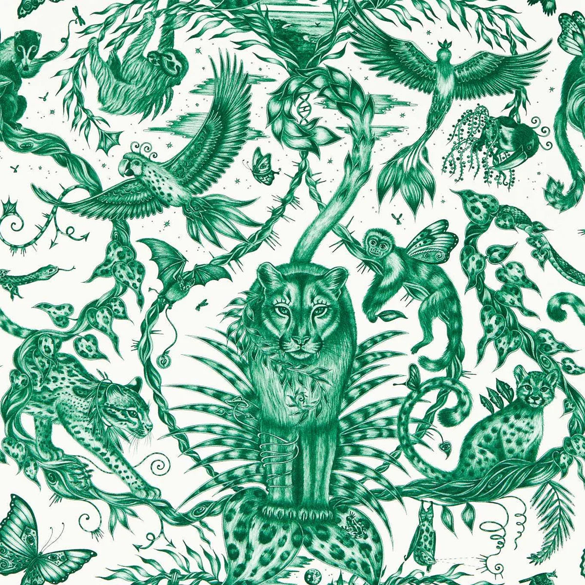 Bosque Wallpaper - Clarke & Clarke X Emma Shipley